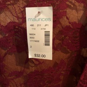 NWT Maurice’s Blouse